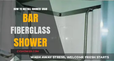 Secure Your Shower: A Guide to Installing Fiberglass Shower Grab Bars