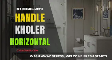 Easy Guide to Installing Kohler Horizontal Shower Handle