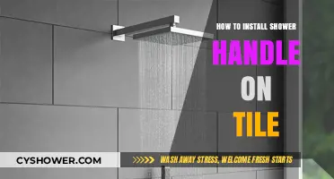 Easy Guide to Installing a Shower Handle on Tile Surfaces