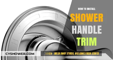 Effortless Elegance: Installing Shower Handle Trim in Simple Steps