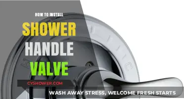 Mastering the Art of Installing a Shower Handle Valve