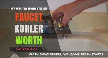 Kohler Worth Shower Head & Faucet Installation Guide: DIY Tips
