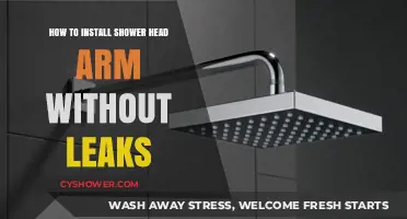 Prevent Leaks: Easy Steps to Install a Shower Head Arm