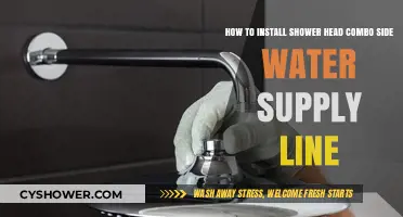 Easy Guide: Installing Shower Head Combo with Side Water Supply Line