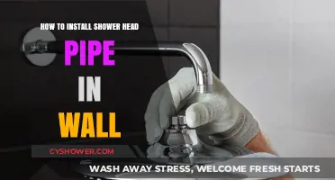 Easy Guide to Installing a Shower Head Pipe in Your Wall