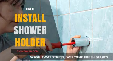 Effortless Shower Organization: Installing Your Shower Holder