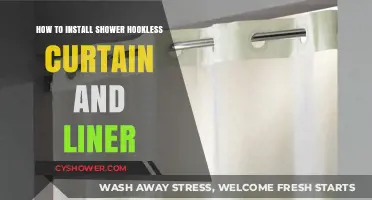 Easy Guide to Installing Hookless Shower Curtain and Liner
