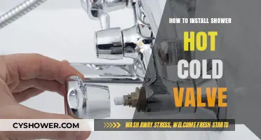 Mastering the Art of Installing a Shower Hot-Cold Valve