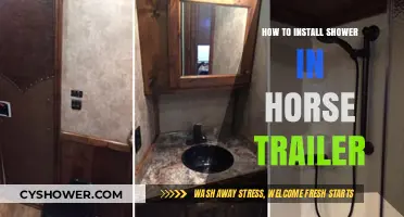 Step-by-Step Guide: Installing a Shower in Your Horse Trailer