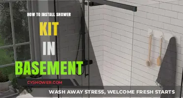 Transform Your Basement: A Step-by-Step Guide to Installing a Shower Kit