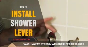 Easy Steps to Install Your Shower Lever: A DIY Guide