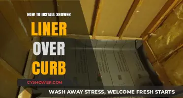 Mastering the Art of Installing a Shower Liner Over a Curb