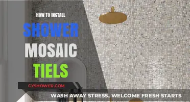 Transform Your Shower: A Step-by-Step Guide to Installing Mosaic Tiles