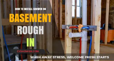 Basement Shower Installation: A Step-by-Step Guide for Rough-In