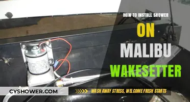 DIY Guide: Installing a Shower on Your Malibu Wakesetter