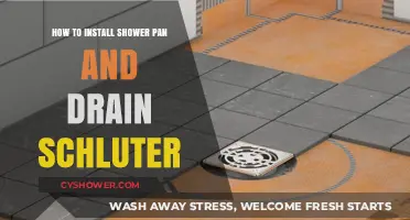 Mastering the Art of Installing a Schluter Shower Pan and Drain