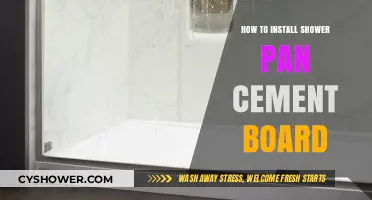 Mastering the Art of Installing Shower Pan Cement Board