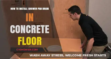 Mastering the Art of Installing a Shower Pan Drain in Concrete