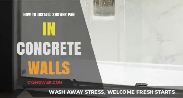 Mastering the Art of Installing Shower Pans in Concrete Walls