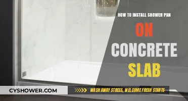 Mastering the Art of Installing a Shower Pan on Concrete Slab