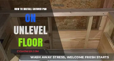 Mastering the Art of Installing a Shower Pan on an Unlevel Floor