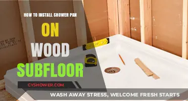 Mastering the Art of Installing a Shower Pan on Wood Subfloor