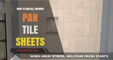 Easy Guide to Installing Shower Pan Tile Sheets Like a Pro