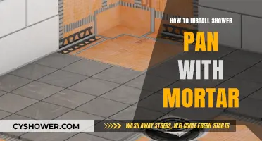 Mastering the Art of Installing a Shower Pan with Mortar