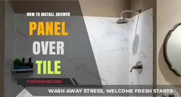 Installing a Shower Panel Over Tile: A Step-by-Step Guide