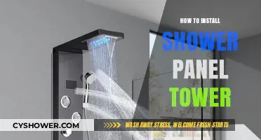 Effortless Installation: Transform Your Shower with a Panel Tower