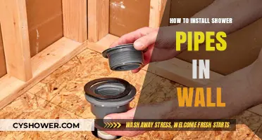 Mastering the Art of In-Wall Shower Pipe Installation: A Step-by-Step Guide