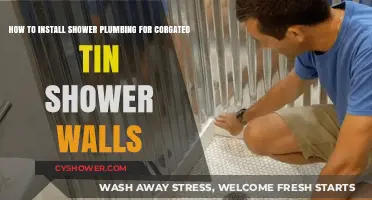DIY Guide: Installing Shower Plumbing for Corrugated Tin Walls