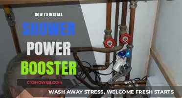 Revamp Your Shower Experience: Installing a Power Booster