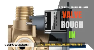 Mastering the Art of Shower Pressure Valve Rough-In Installation