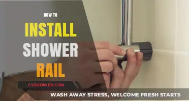 Effortless Shower Rail Installation: A Step-by-Step Guide