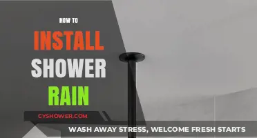 Transform Your Shower Experience: Easy Rain Showerhead Installation Guide