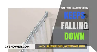 Conquering the Pesky Shower Rod: A Guide to Permanent Installation