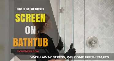 Easy Steps to Install a Shower Screen on Your Bathtub
