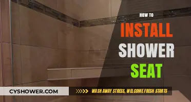 Easy Steps to Install a Shower Seat: A Comprehensive Guide