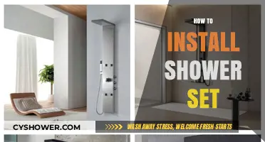 Effortless Shower Set Installation: A Step-by-Step Guide