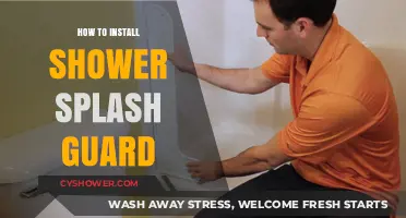 Easy DIY Guide: Installing a Shower Splash Guard