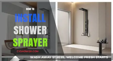Effortless Installation: Transform Your Shower with a New Sprayer