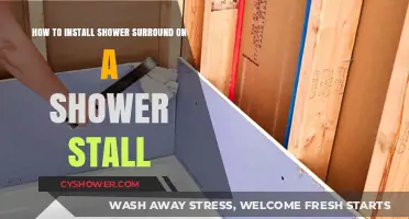 Transform Your Shower Stall: A Step-by-Step Guide to Installing a Shower Surround