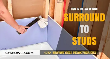 Mastering the Art of Installing a Shower Surround to Studs