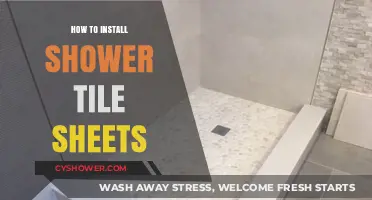 Easy Guide to Installing Shower Tile Sheets Like a Pro