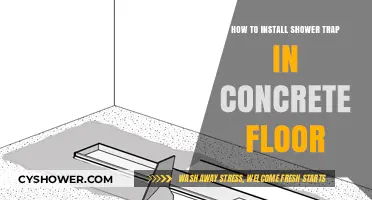 Mastering the Art of Installing Shower Traps in Concrete Floors