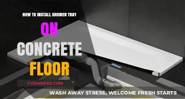 DIY Guide: Installing a Shower Tray on a Concrete Floor