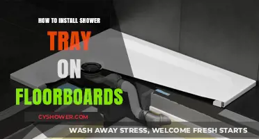 DIY Guide: Installing a Shower Tray on Floorboards