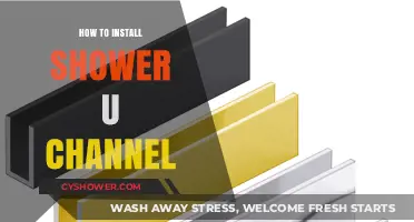Easy Guide to Installing a Shower U-Channel: Tips and Tricks