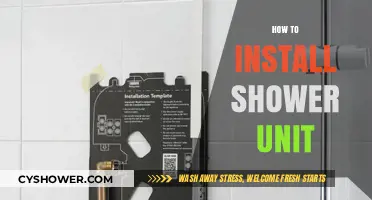 Effortless Shower Unit Installation: A Step-by-Step Guide